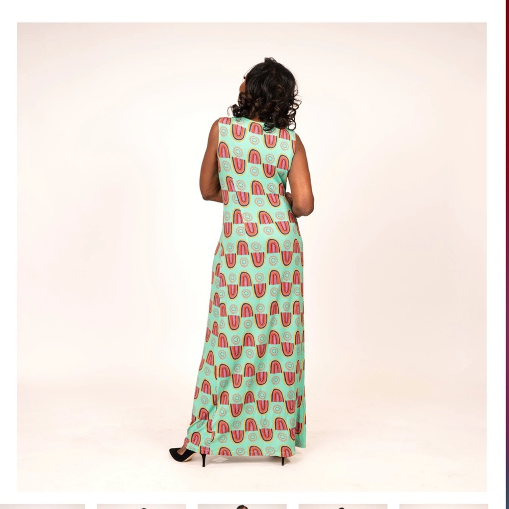 Ngozi Luxe Blue Dress Sassy Jones (never worn)